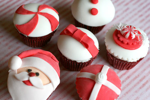 Cupcakes Navidad