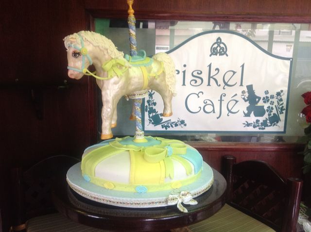 Pastel 3D Carousel Horse