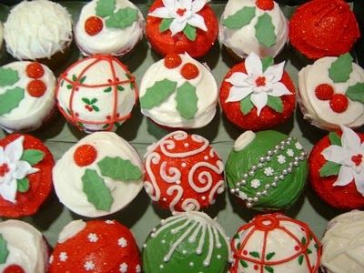 Cupcakes Navidad