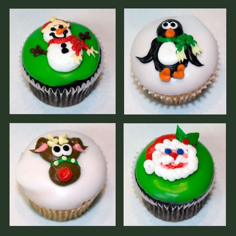 Cupcakes Navidad