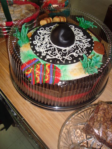 Pastel 3D Charrería.  Técnica Fondant suizo